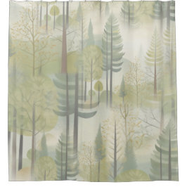 Chic,Elegante Creams & Leder Blume-Look Duschvorhang