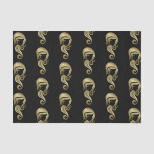 Chic Elegante Gold Beauty Girl Girl & Makeup Salon Seidenpapier