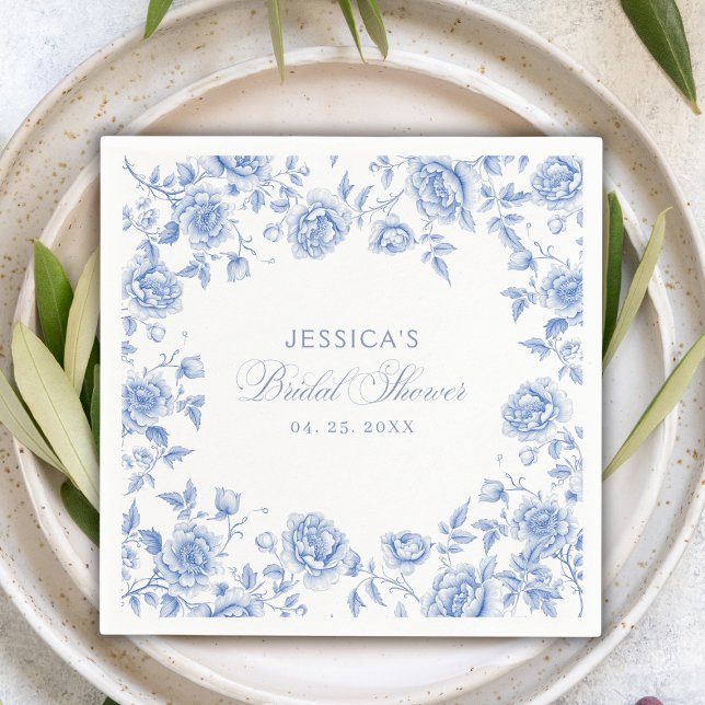 Chic Elegante New Orleans Club Brautparty Serviette (Von Creator hochgeladen)