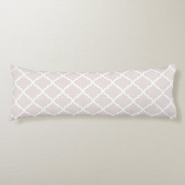 Chic Fast Mauve Big Moraccan Quatrefoil Muster Seitenschläferkissen