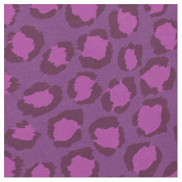 Chic fett-orchid-lila Cheetah-Druckmuster Stoff