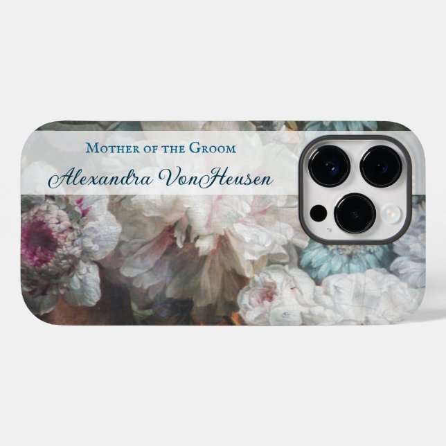 Chic Floral Mutter des Groom iPhone / iPad Gehäuse Case-Mate iPhone Hülle (Rückseite (Horizontal))