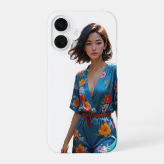 Chic Floral Protection - iPhone 16 Hülle