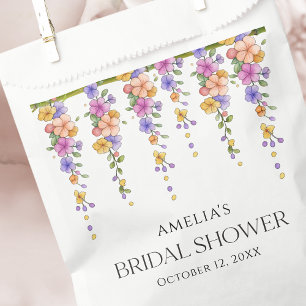 Chic Floral Vine Brautparty Fevor Bags Geschenktütchen