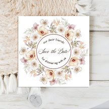 Chic Floral Watercolor Brautparty