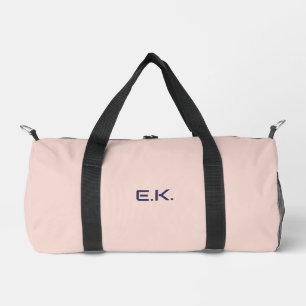 Chic Floral Watercolor Duffle Bag