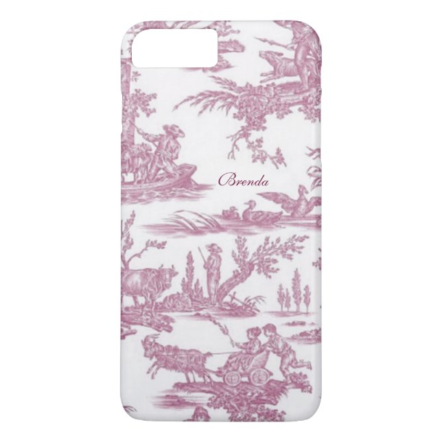 Chic Französisch Toiles Custom iPhone 7 Plus Fall Case-Mate iPhone Hülle (Rückseite)