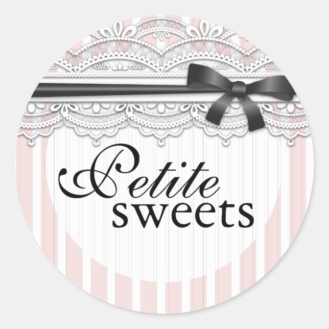 Chic French Petite Sweet Lace Sticker (Vorderseite)