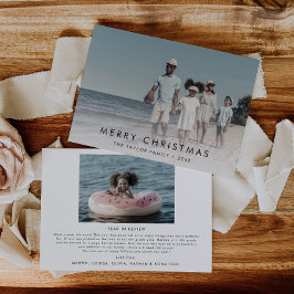 Chic Frohe Weihnachten Jahr in Review 2 Foto Holid