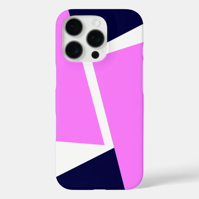 Chic Geometric Muster Case-Mate iPhone Hülle (Rückseite)