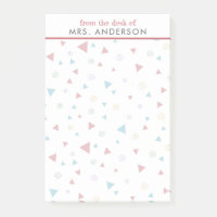 Chic Geometric Triangle und Wirbel Lehrer