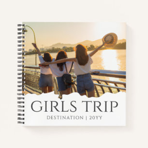 Chic Girls Trip   Girl-Wochenende-Foto Notizbuch