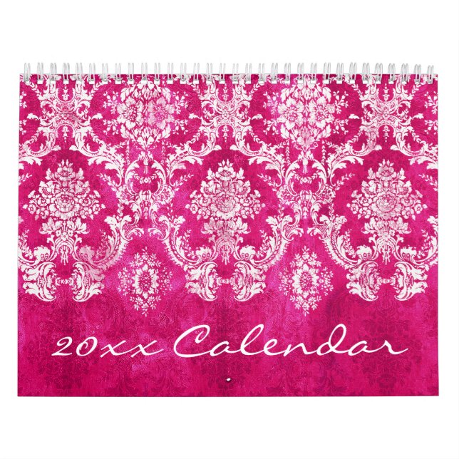 Chic Girly Patterns mit Damaskus und Chevronen plu Kalender (Titelbild)
