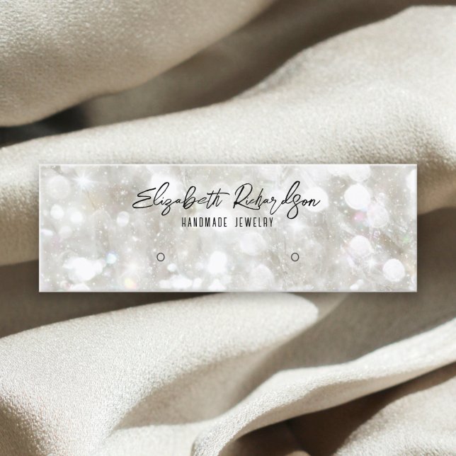 Chic Glam Elegant Kristallschmuck Earring Display Mini Visitenkarte (Von Creator hochgeladen)