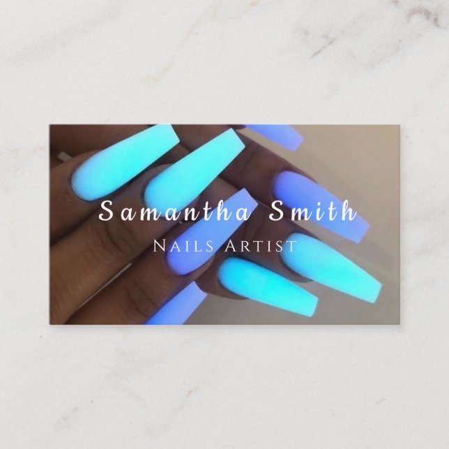 Chic Glam Nail Art Museo Cantonale d'Arte Visitenkarte (Vorderseite)