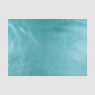 Chic Glam Turquoise Aqua Blue Seidenpapier