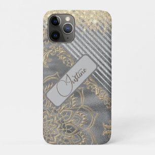Chic Glittery Mandala Personalisiert Case-Mate iPhone Hülle