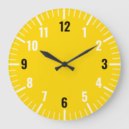 Chic Gold analoge Uhr mit Zahlen