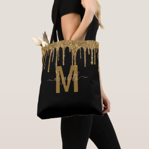 Chic Gold Drilling Monogram Name