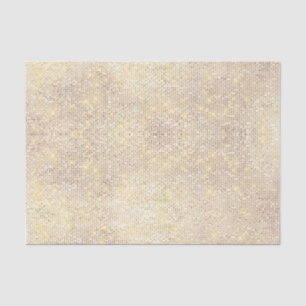 Chic Gold Glitzer Glitzern Design Seidenpapier