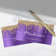 Chic Gold Glitzer Tropfens Stylist