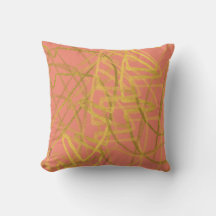 Chic Gold Pink Abstrakt