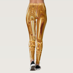 Chic Gold Tropfen Elegant für ihre maßgeschneidert Leggings