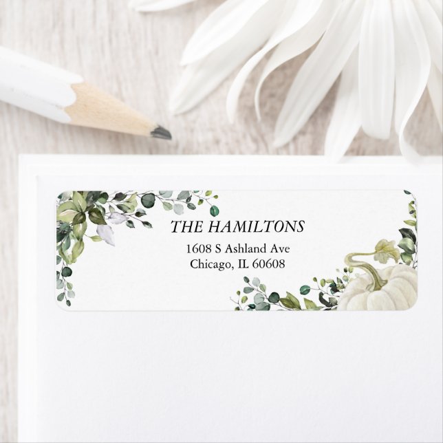 Chic Greenery Eucalyptus Pumpkin Erntedank (Insitu)