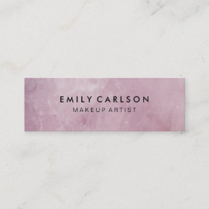 Chic Grunge Mini Visitenkarte