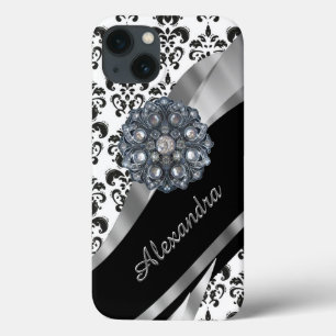 Chic gurt Vintage Damaske personalisiert Case-Mate iPhone Hülle