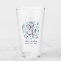 Chic Hand Letter Bester Freund je Personalisiert