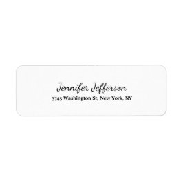 Chic Handwriting Script Creative Schlicht Schwarz-