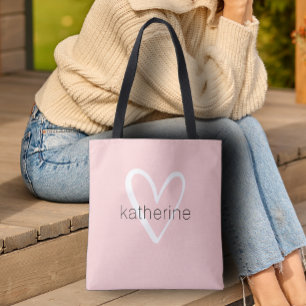 Chic Heart Personalisierte Rosa