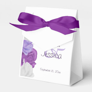 Chic Heirloom Rose Hochzeit Vielen Dank Geschenkschachtel