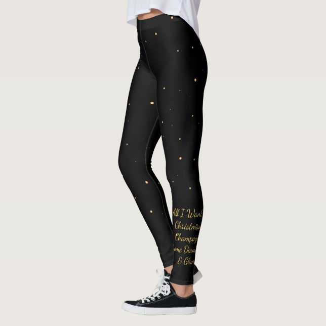 Chic Holiday Leopard Tree Leggings (Links)