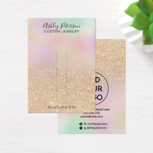 Chic holografische Ober-Glitzer-Haarschnitt-Displa