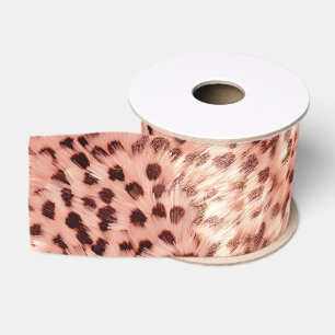 Chic Hübsch Girly Rose Gold Leopard Ripsband