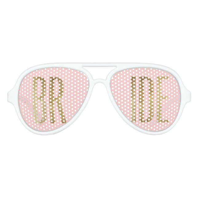 Chic Imitate Gold Bride Sonnenbrille (Vorderseite)