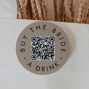 Chic Imitats Kraft kaufen Brie A Drink QR Code Button