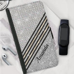 Chic Imitats Kristallwaren und Silberner Glitzer P Geldbeutel Hülle Für Das Samsung Galaxy S5<br><div class="desc">Hübsche schick und elegant mädchenhafte Imitate Glitzer, um eine besondere stilvolle Gehäuse zu schaffen, um Ihr Gerät zu schützen. Schönes, modernes und cooles Cover für den Trend-versierten und kunstliebenden angesagten Trendsetter. Dieses stilvolle Design wäre ideal für Mädchen, die gerne funkelnd Designs tragen. Zeigen Sie Ihren persönlichen Stil, sehen Sie modern...</div>