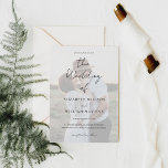 Chic Imitats Vellum Effect Foto HochzeitQR Code UA Einladung<br><div class="desc">Modernes und elegantes Design bedruckt Chic Black Calligraphy Script Minimal Imitate Vellum Effect Foto und QR Code UAWG Wedding Einladung, die mit Ihrem Text angepasst werden kann. Bitte klicken Sie auf den Button "Anpassen" und verwenden Sie unser Design-Tool, um diese Vorlage zu ändern. Karo im Grafikdesign-Store für andere Produkte, die...</div>