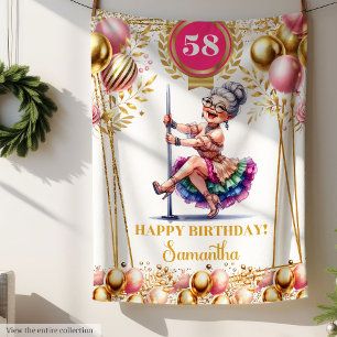 Chic Individuelle Name Funny Blanket für Oma Fleecedecke