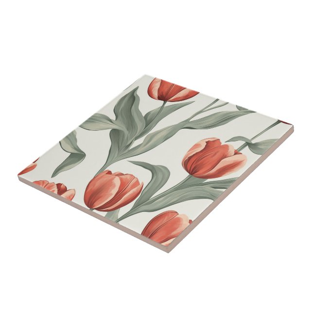 Chic Interior Design Tulip Keramik Tiles for Hall Fliese (Seite)