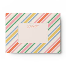 Chic Joyful Stripes Weihnachtskalender
