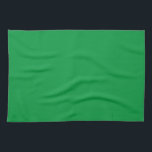 Chic Kelly Green kreieren Sie Ihre eigenen, leeren Geschirrtuch<br><div class="desc">Erstellen Sie Ihre eigene individuelle Upload Fügen Sie Ihre Monogram Initial Foto oder Logo Text Name Elegant Moderne Niedliche Küche & Dining / Tisch & Küche Wäsche / Leere Vorlage Kelly Green Solid Color Kitchen Handtuch.</div>
