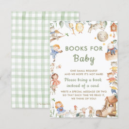 Chic Kinderzimmer Rhyme Greenery Bringen Sie eine  Einladung