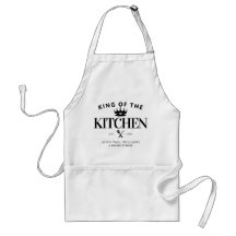Chic King of the Kitchen Crown Feinschmecker Vater