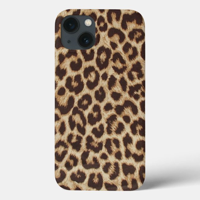 Chic Leopard iPhone ID Case (Rückseite)