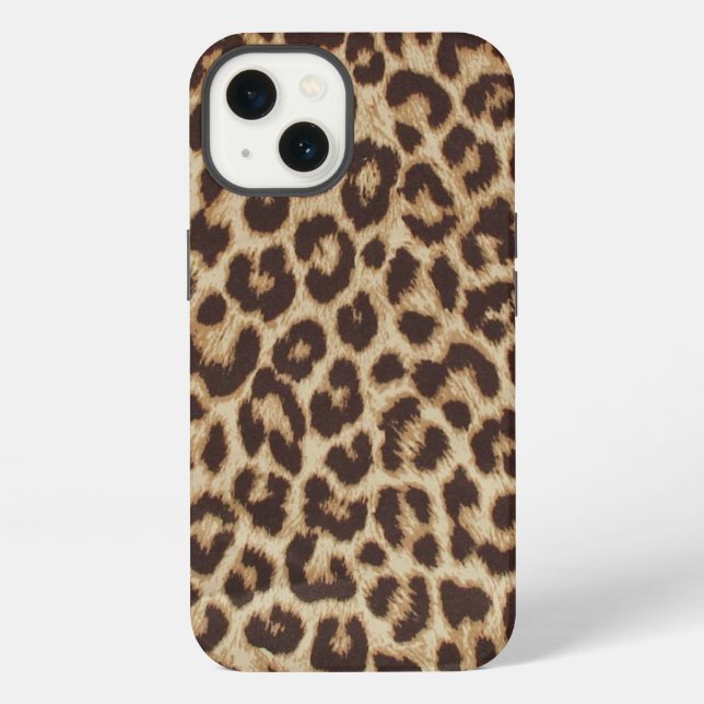 Chic Leopard iPhone ID Case Hülle (Rückseite)