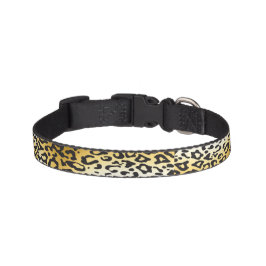 Chic Leopard Print Hund Hundehalsband Haustierhalsband